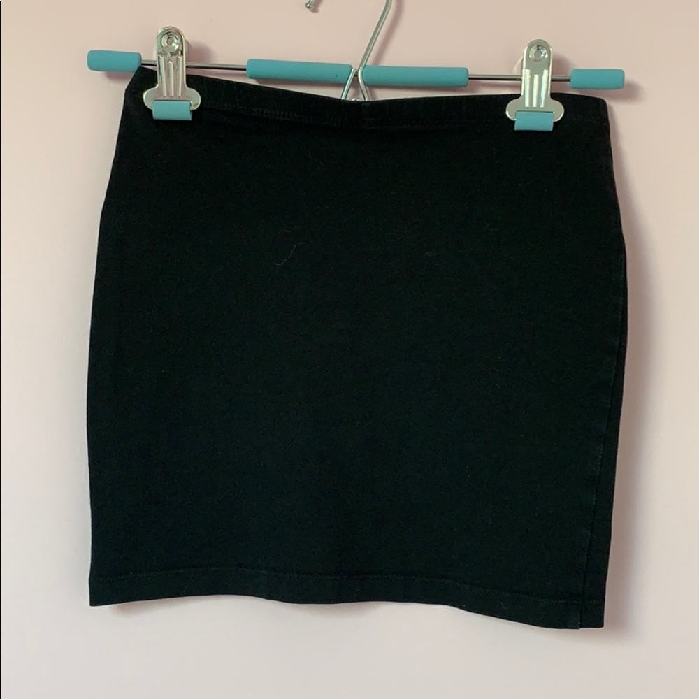 Black Tube Skirt.